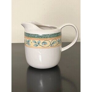 Vintage Pfaltzgraff French Quarter Stoneware Creamer and Sugar Bowl Set With Lid